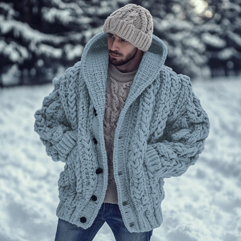 Cardigan au style vintage intemporel