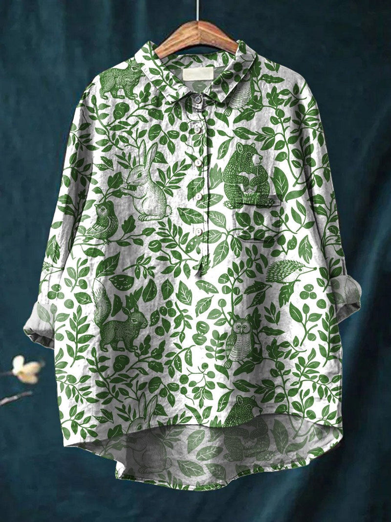 Chemise au design réfléchi
