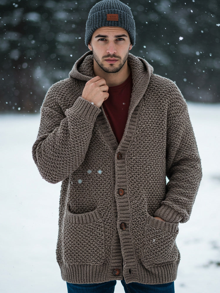 Cardigan au design classique