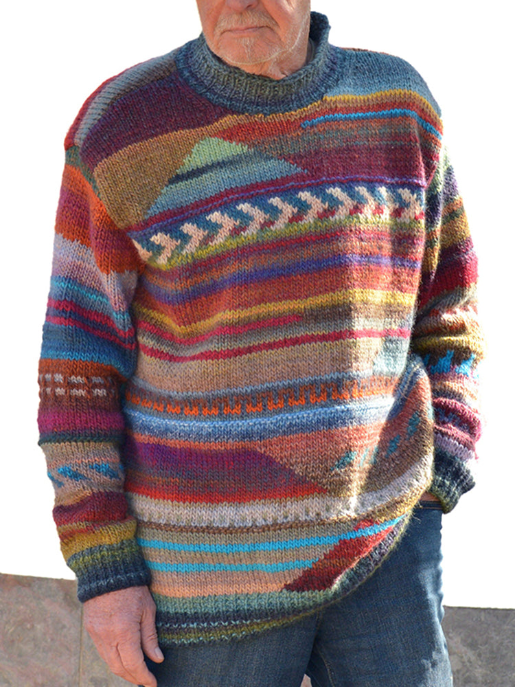 Pull au design réfléchi