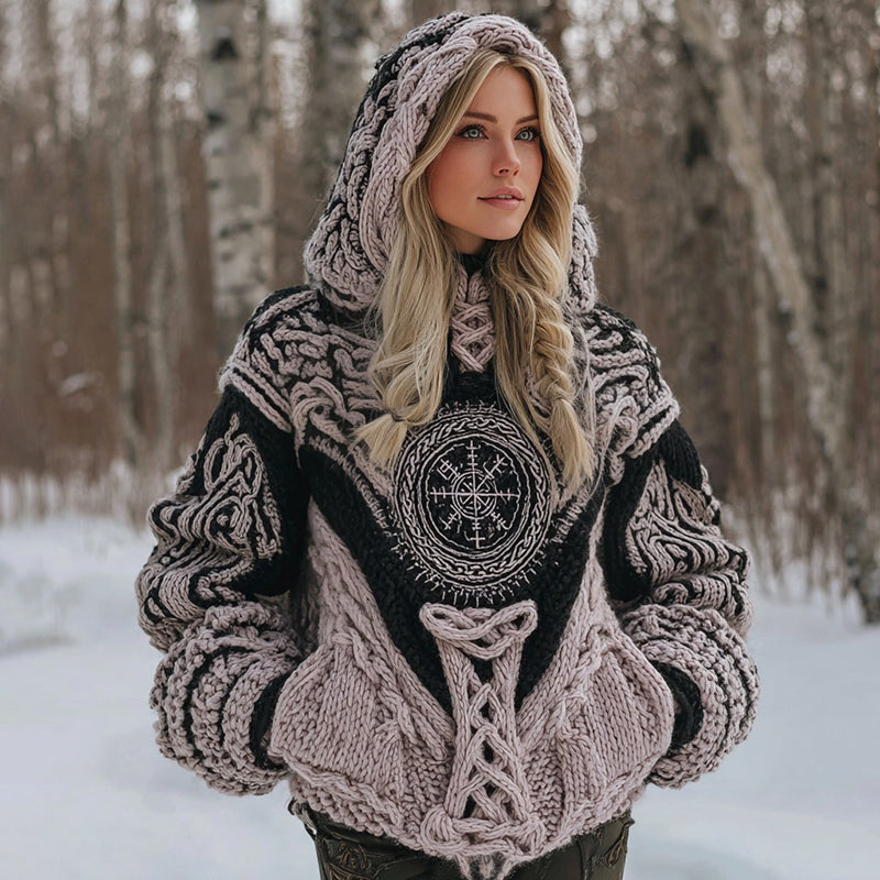 Pull au design réfléchi