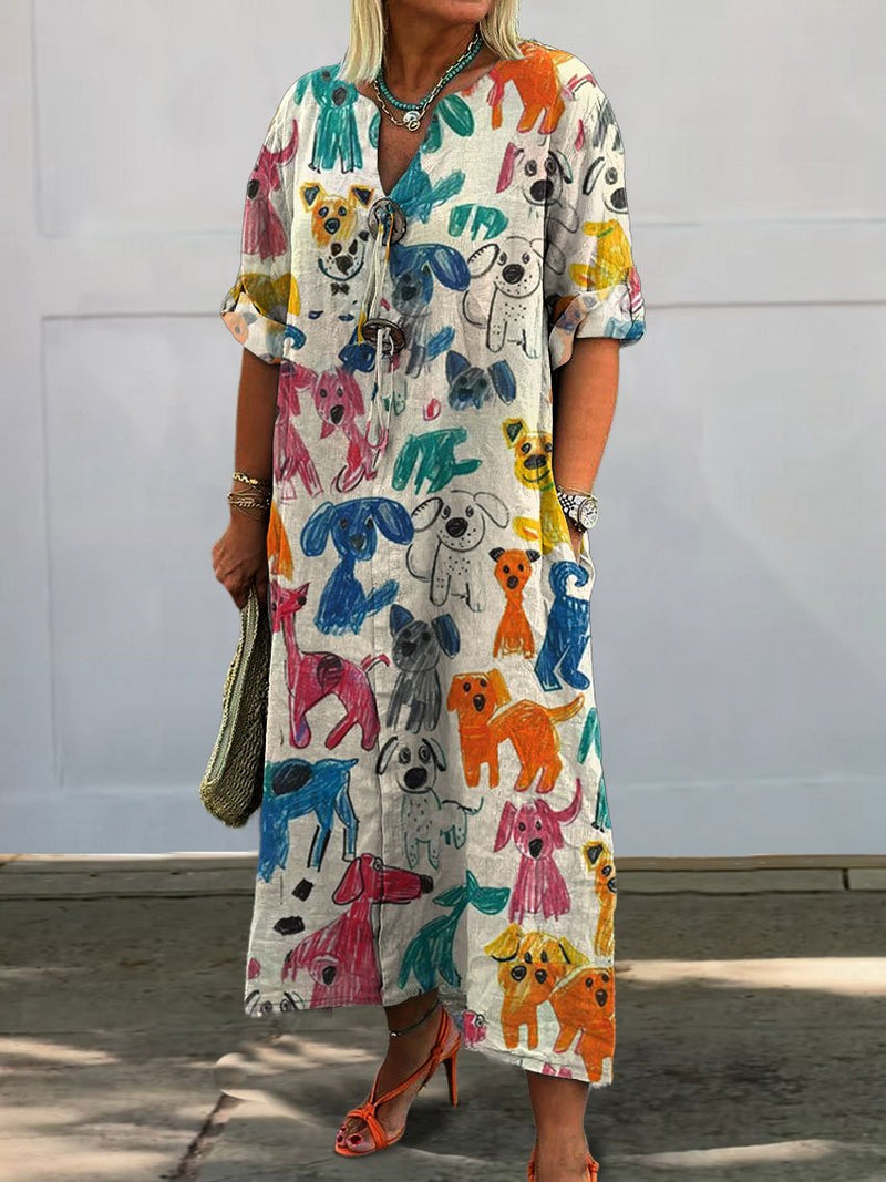 Robe au design réfléchi