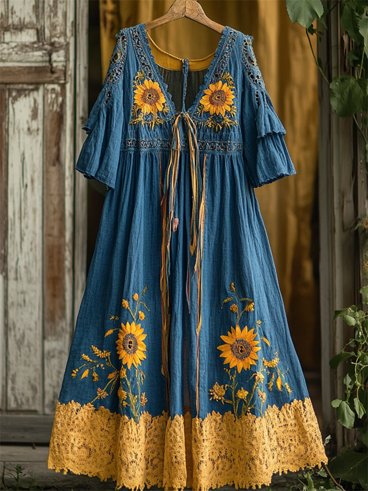 Robe au design réfléchi