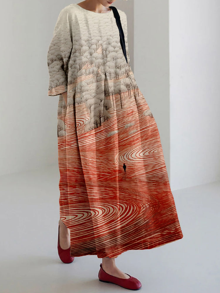 Robe au design classique