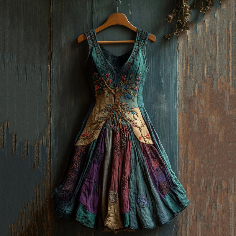 Robe au style vintage intemporel