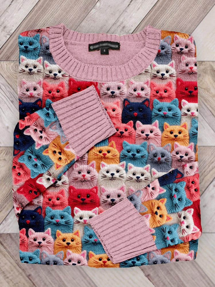 Pull au design réfléchi