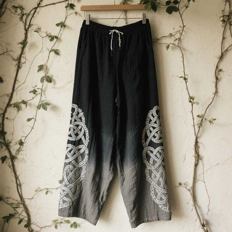 Pantalon au style vintage intemporel