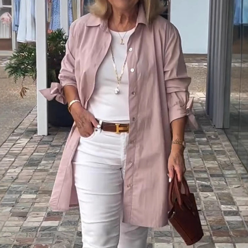 Chemise au style vintage intemporel