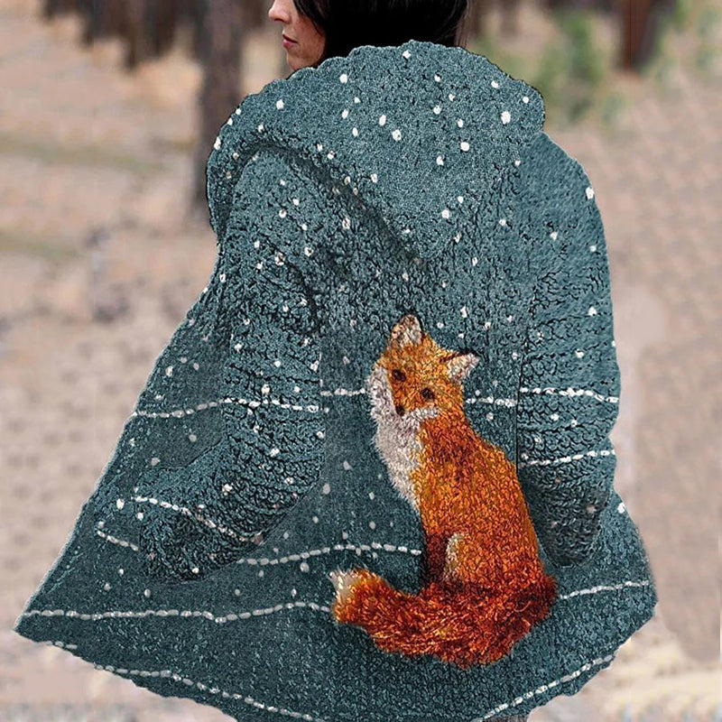 Cardigan au design réfléchi