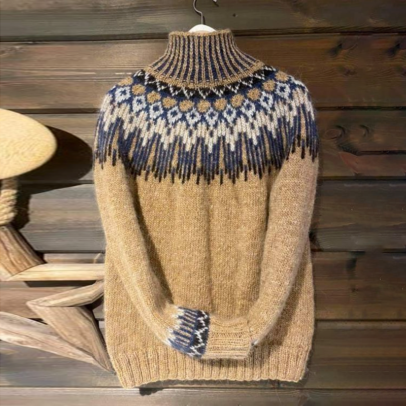 Pull au style vintage intemporel
