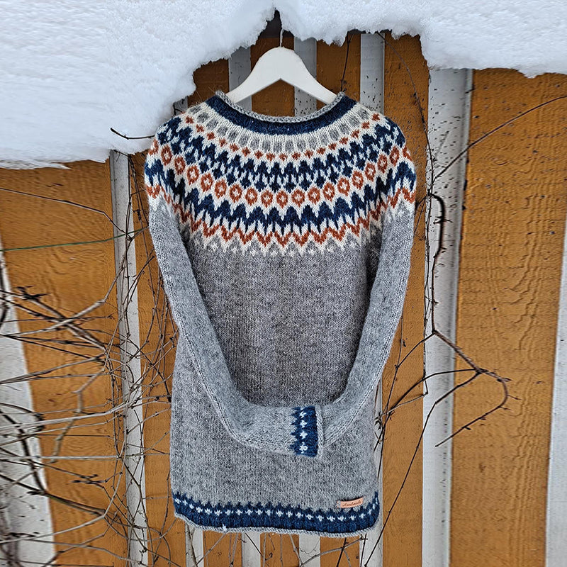 Pull au style vintage intemporel