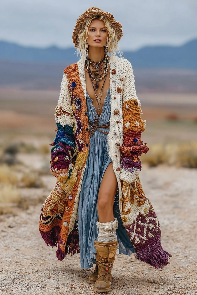 Cardigan au design réfléchi
