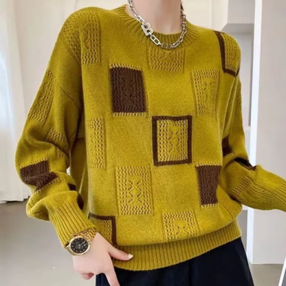 Pull au style vintage intemporel