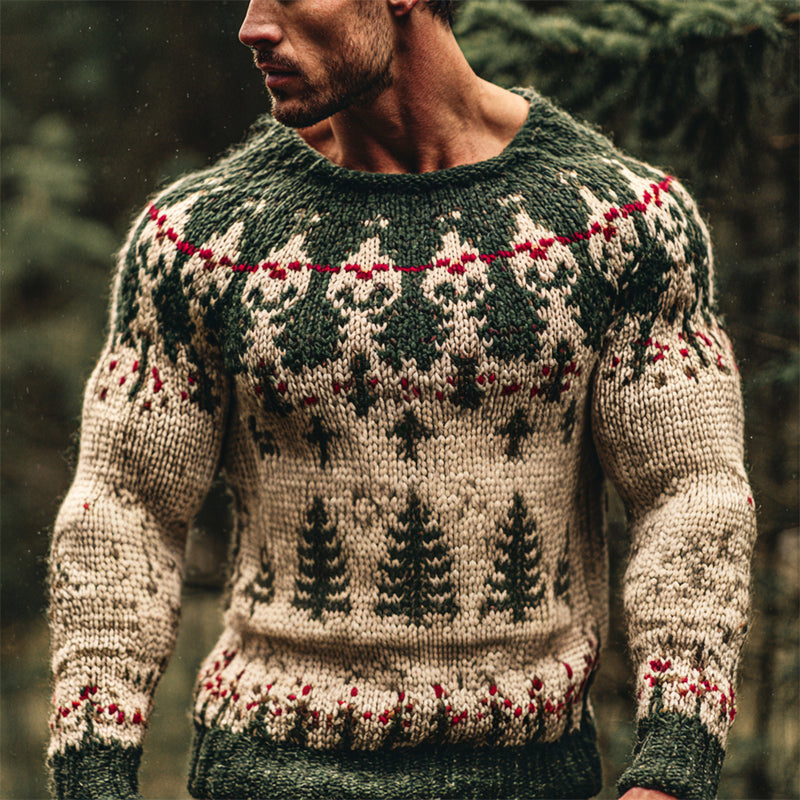 Pull vintage classique