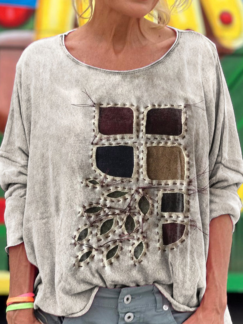 Haut au style vintage intemporel