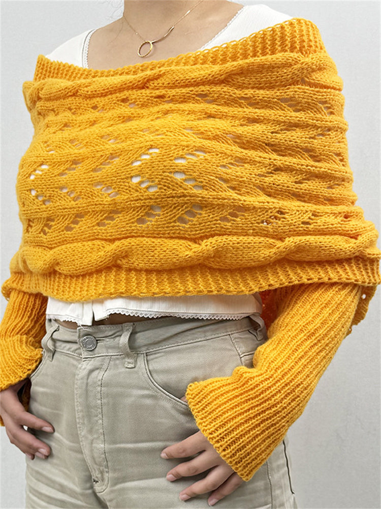 Pull au design réfléchi