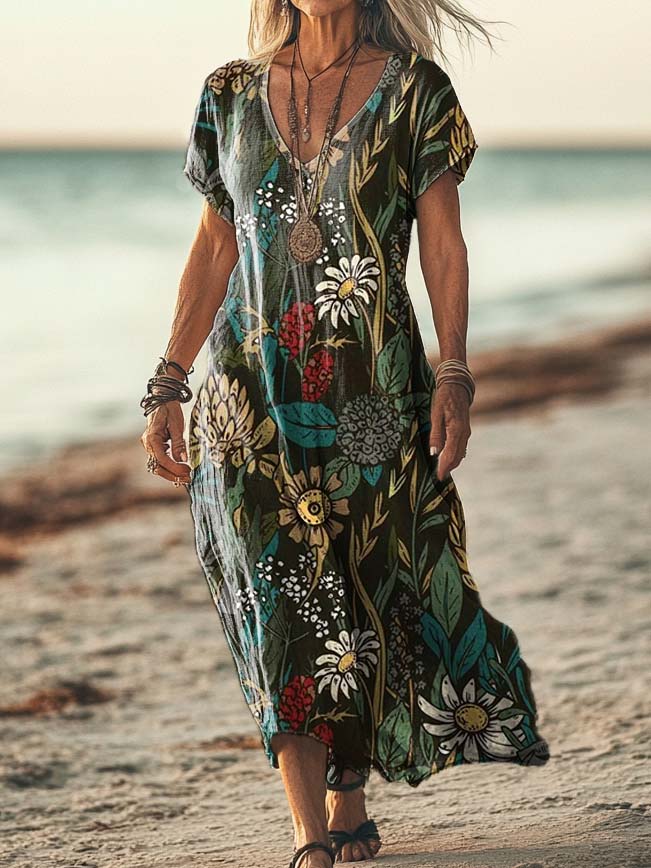 Robe au design classique
