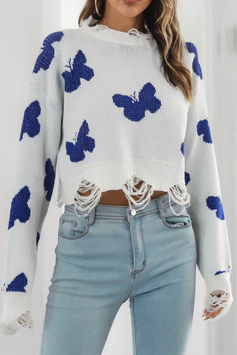 Pull au design réfléchi