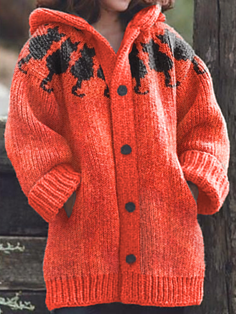 Cardigan au style vintage intemporel