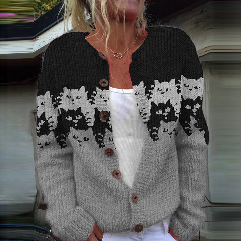 Cardigan magnifiquement confectionné