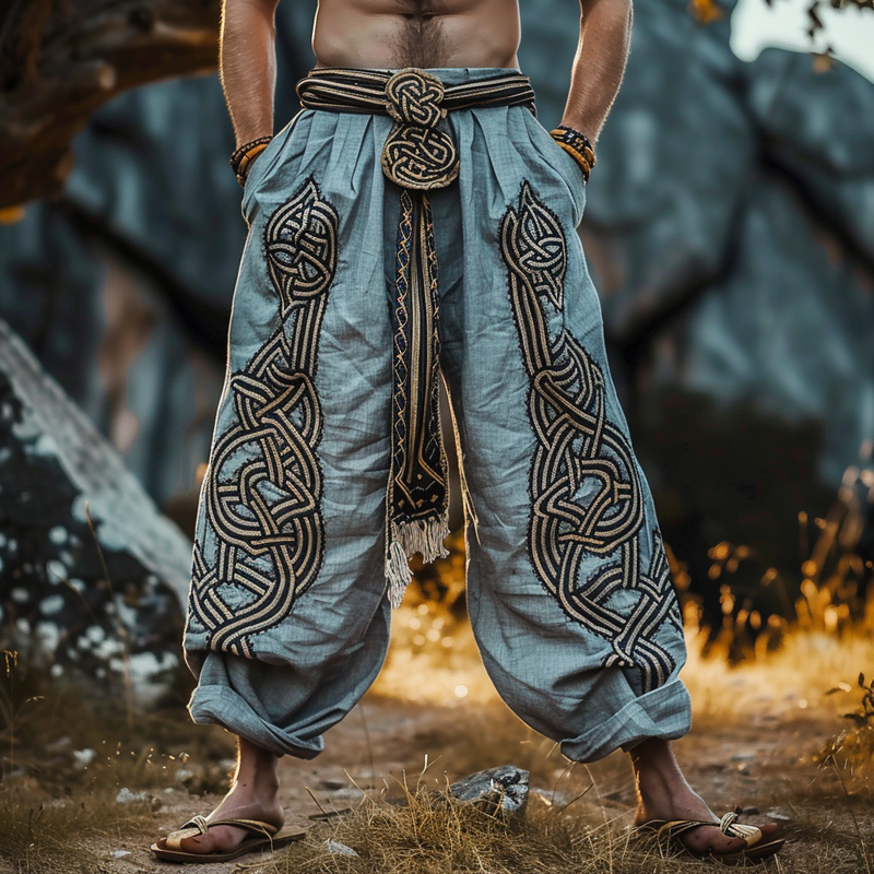 Pantalon au style vintage intemporel