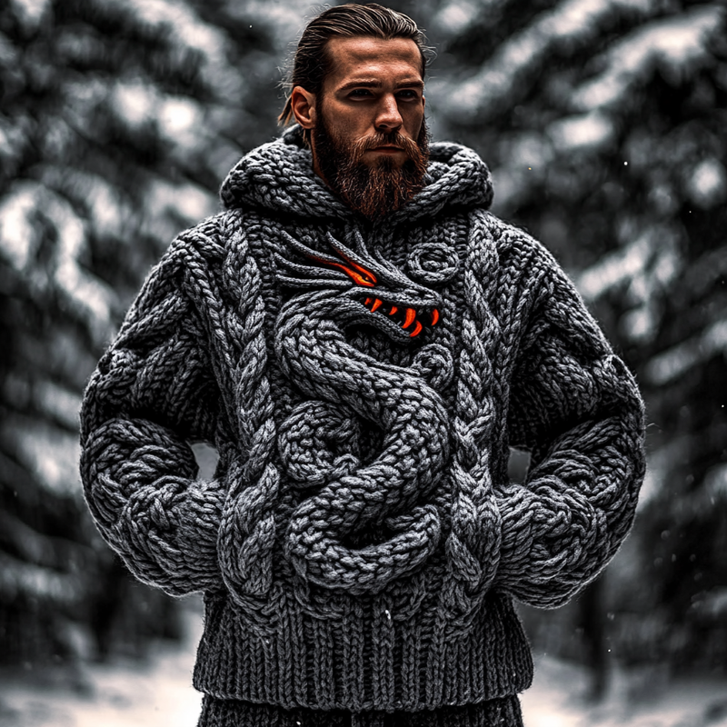 Pull au design réfléchi