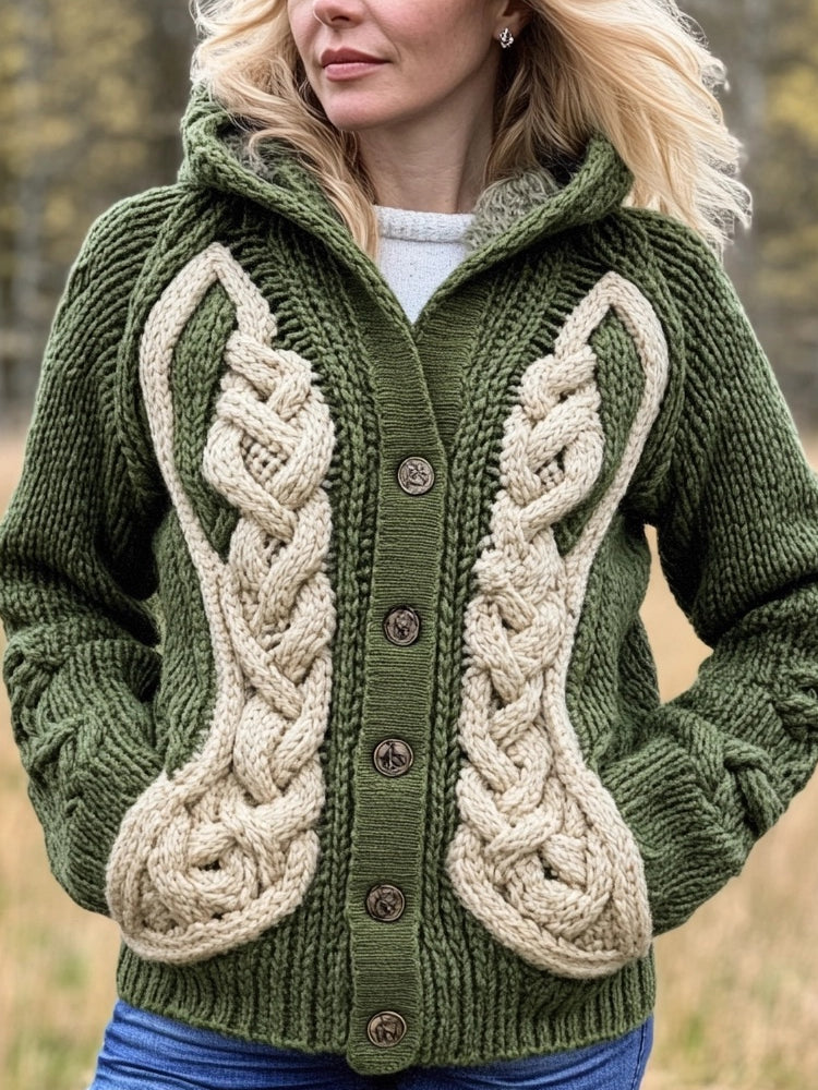 Cardigan magnifiquement confectionné