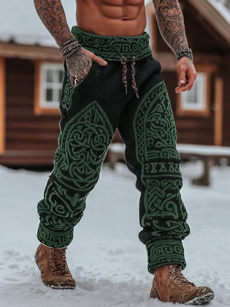 Pantalon au design réfléchi