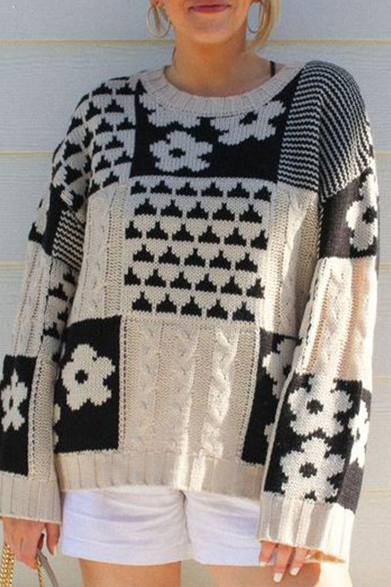 Pull au style vintage intemporel