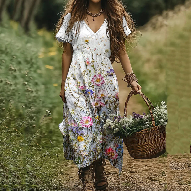 Robe au style vintage intemporel