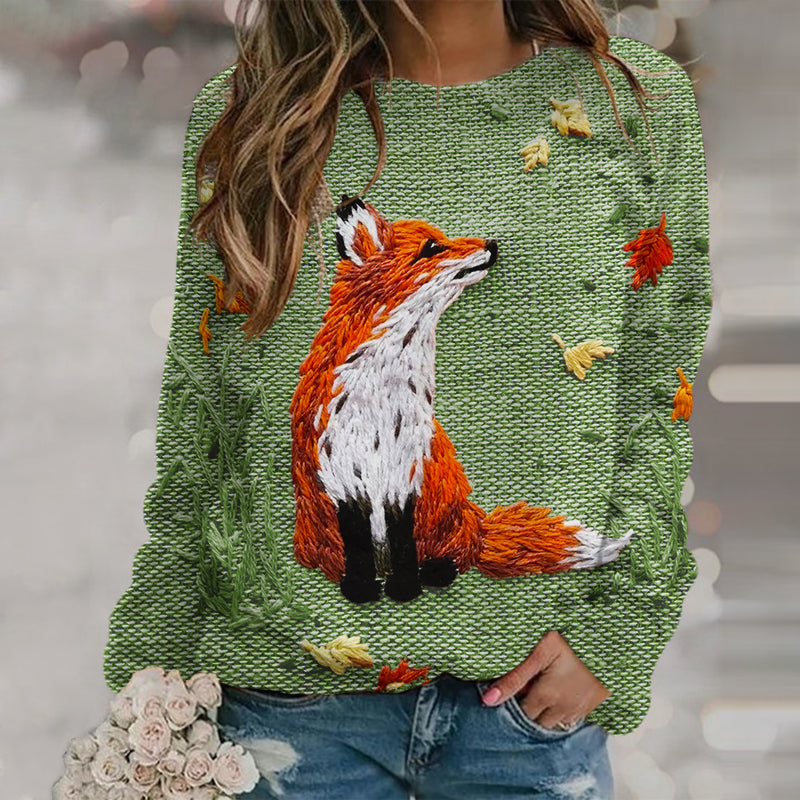 Pull au design réfléchi