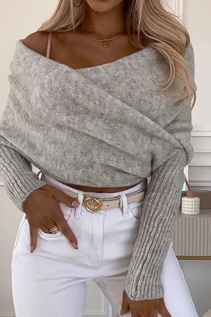 Pull au design réfléchi