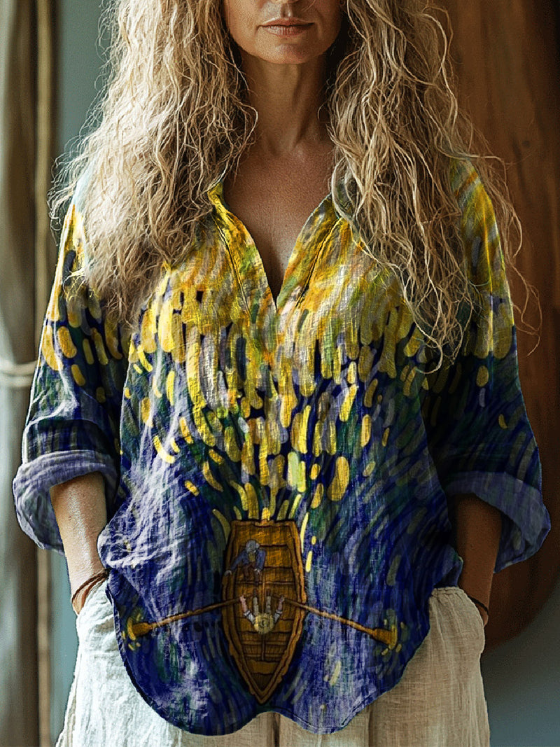 Chemise au design gracieux