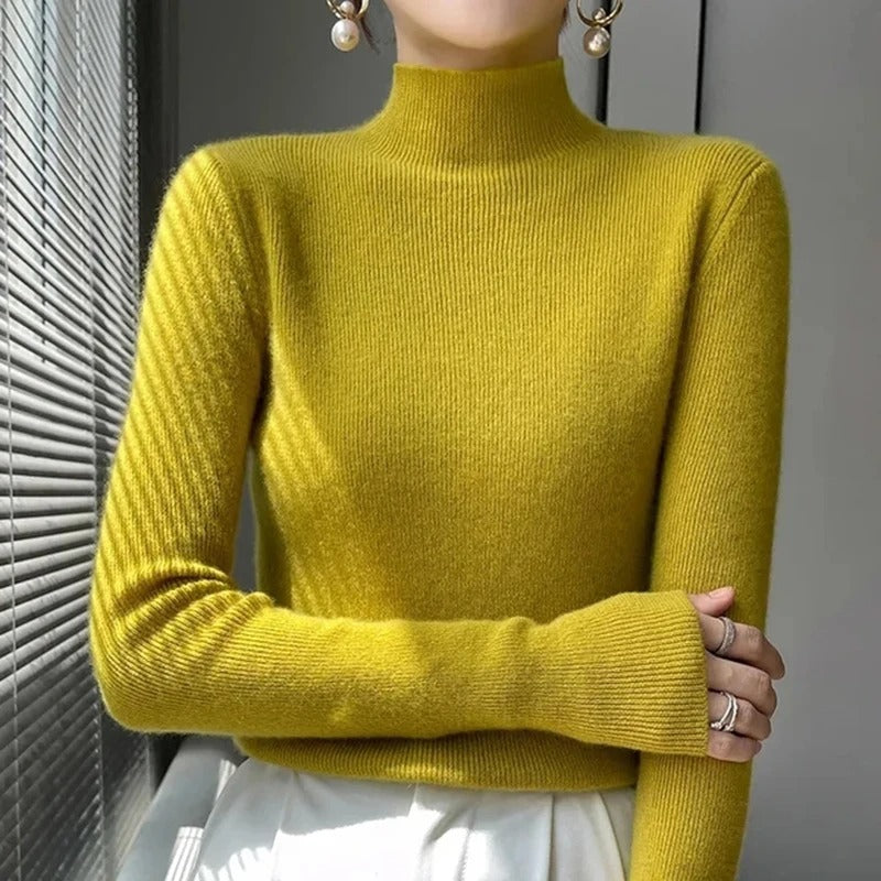 Pull au design réfléchi