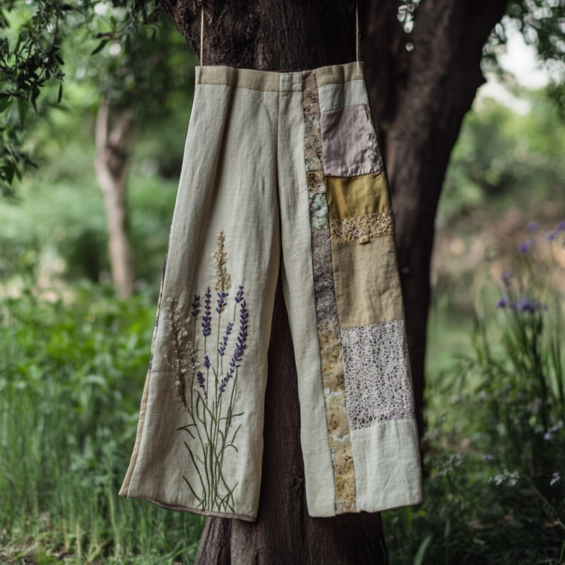 Pantalon au style vintage intemporel