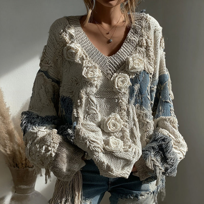 Pull au style vintage intemporel