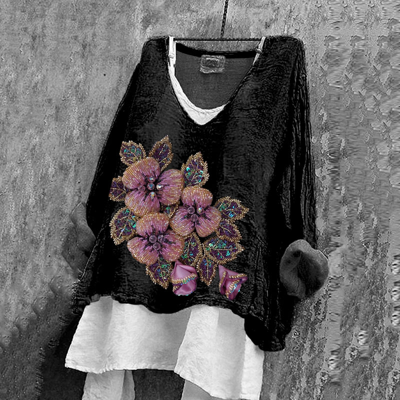 Chemise au design réfléchi