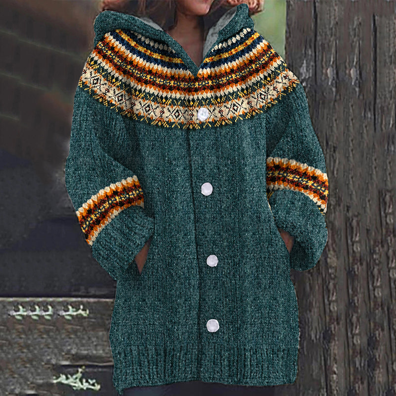 Cardigan au design réfléchi