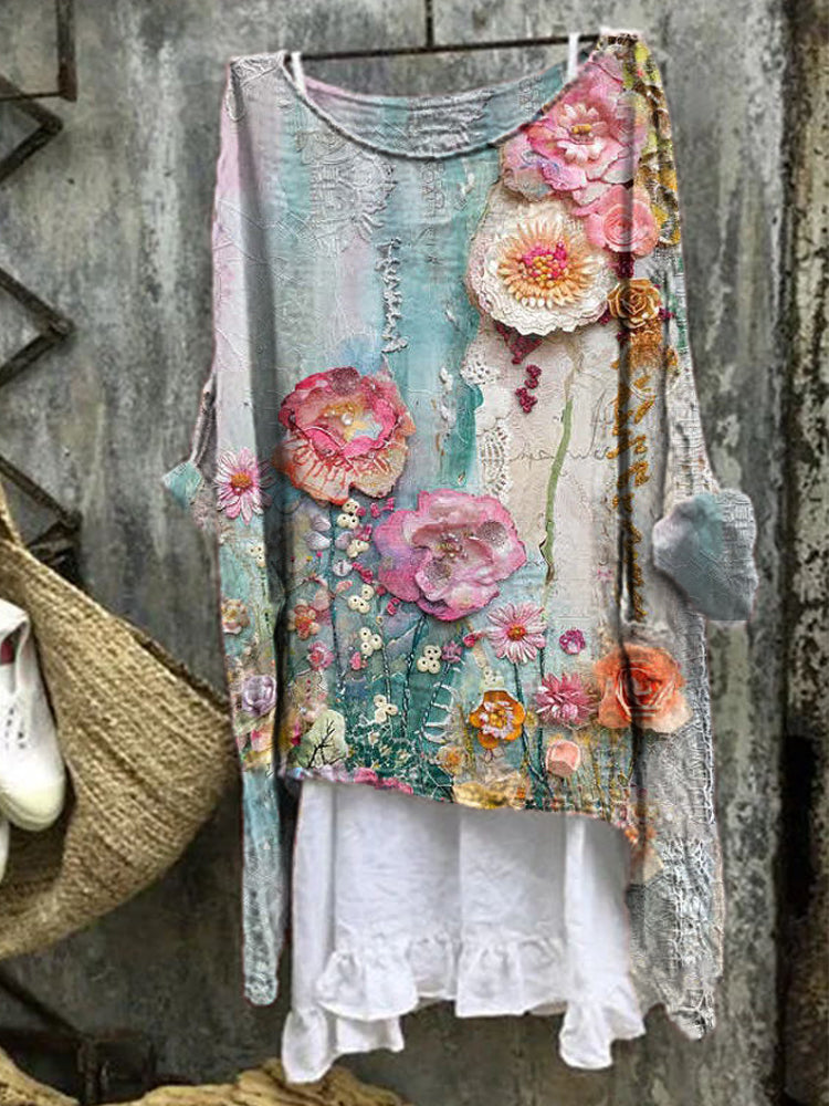 Chemise au design réfléchi