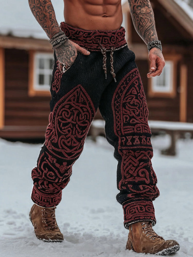 Pantalon au design réfléchi