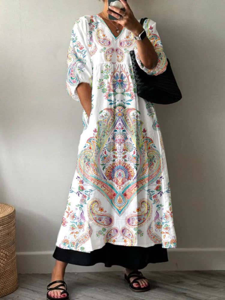 Robe au style vintage intemporel