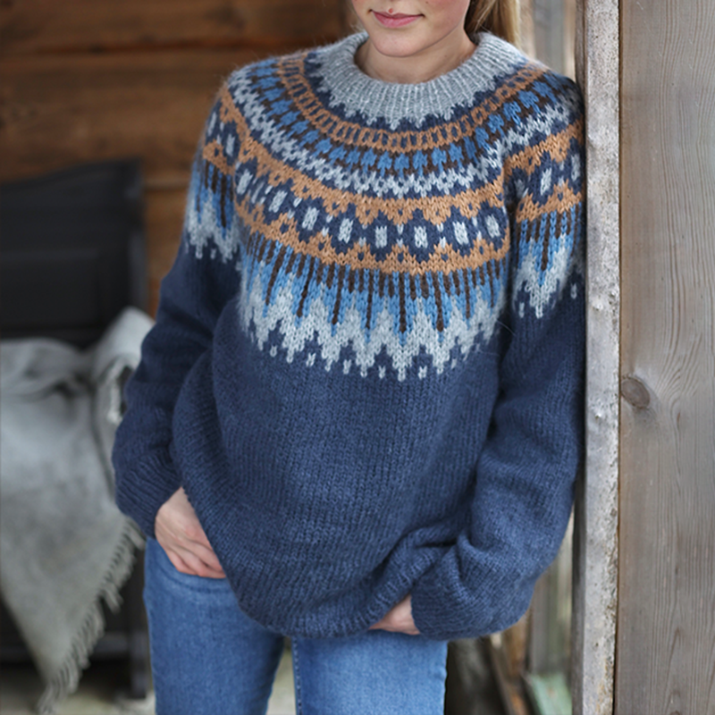 Pull au design classique