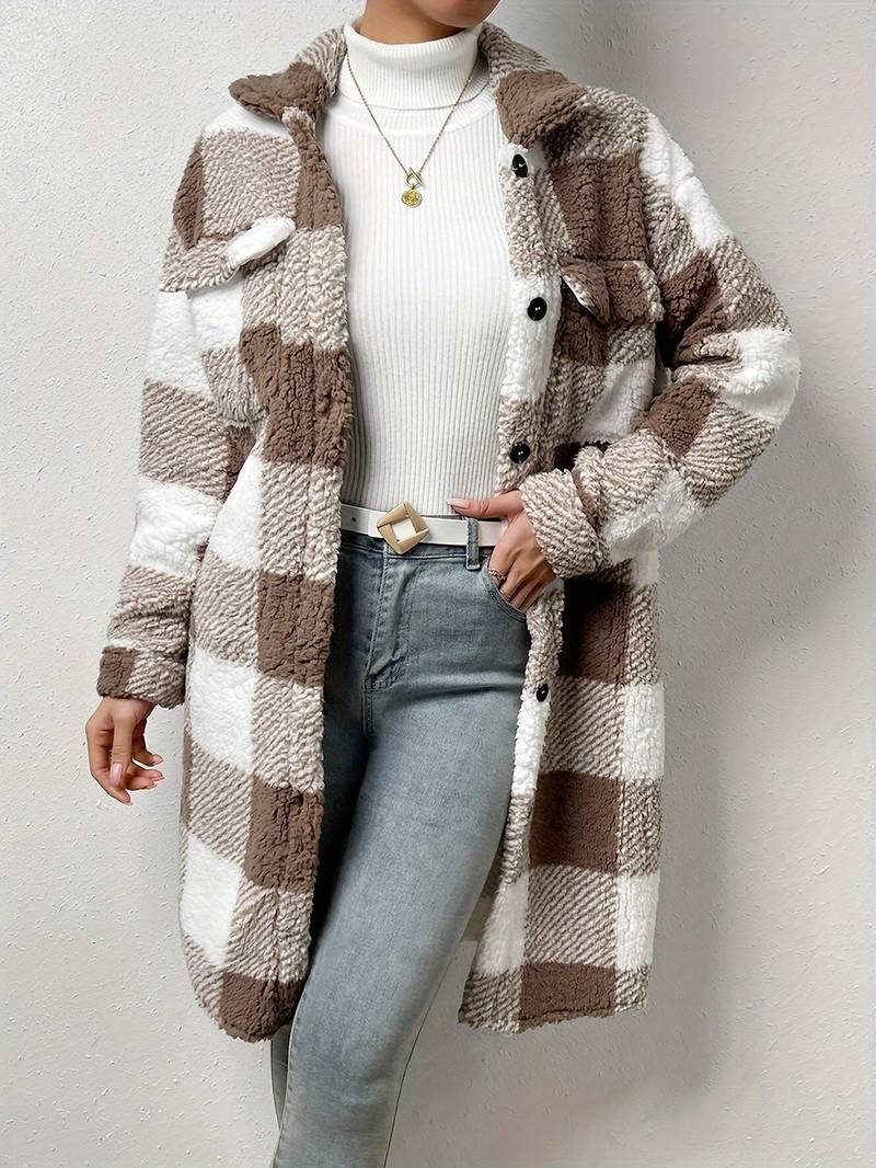 Manteau au design réfléchi