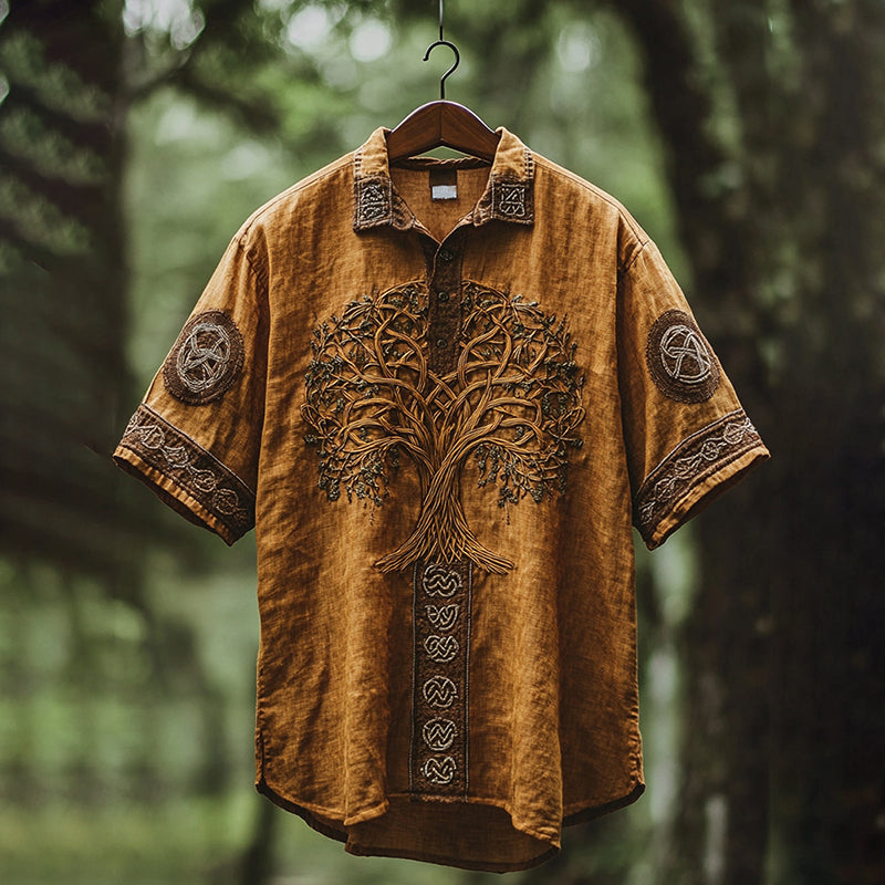 Chemise au design réfléchi