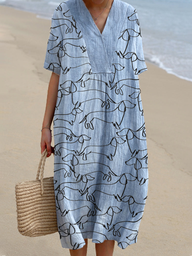 Robe au design réfléchi