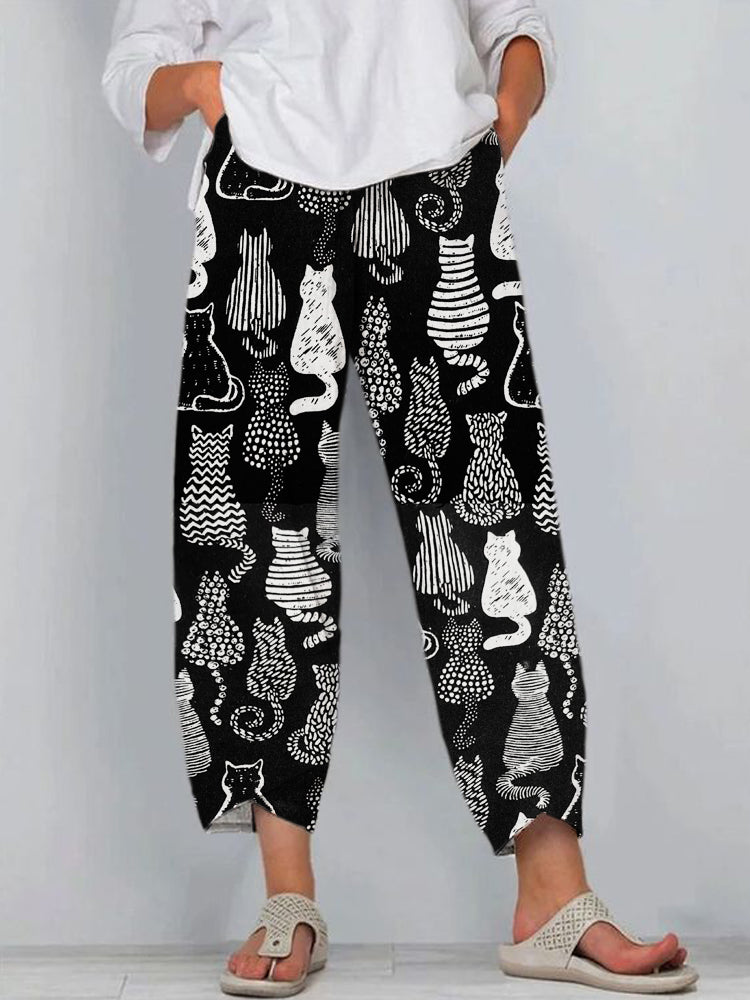 Pantalon au style vintage intemporel
