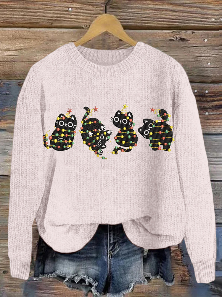Pull au style vintage intemporel
