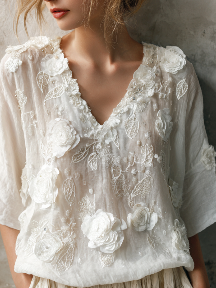 Chemise au design gracieux