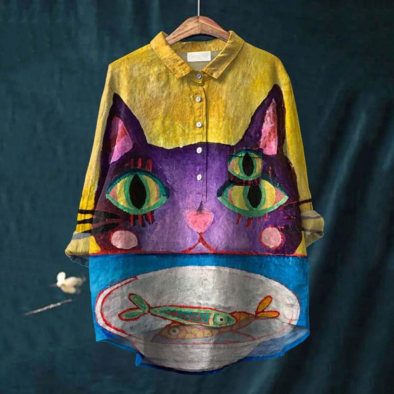 Chemise au style vintage intemporel