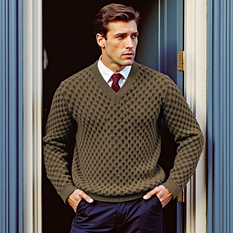 Pull au style vintage intemporel